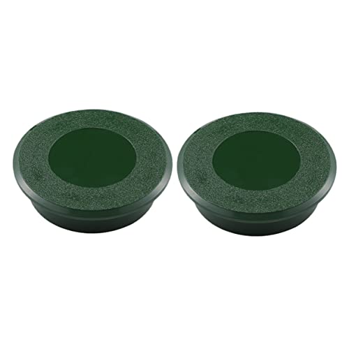 BIUDECO Putting Accessories 2 Pack Golfing Cup Plastic Hole Cup Green Putting Cup for Training
