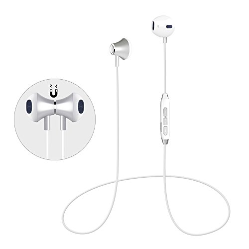 Auriculares Magnéticos Bluetooth GL09 (GL06 Blanco)