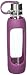Contigo Purity Glass Water Bottle, 22 oz., Radiant Orchid