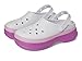 Crocs Unisex Classic Stacked Clogs Platform Platform Grapeberry Men 9/Women 11 Medium