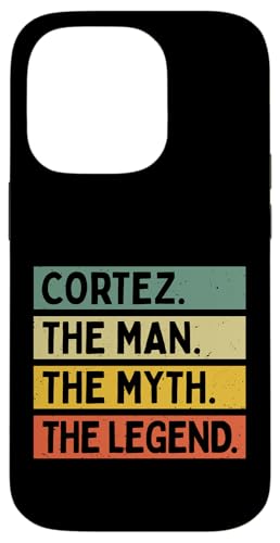 Cortez The Man The Myth The Legend�ʔ������O������p �X�}�z�P�[�X iPhone 14 Pro �p