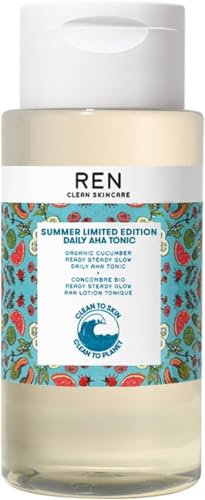 Rēn Clean Skincare | Summertime Limited Edition – Daily AHA Tonic | 250mL