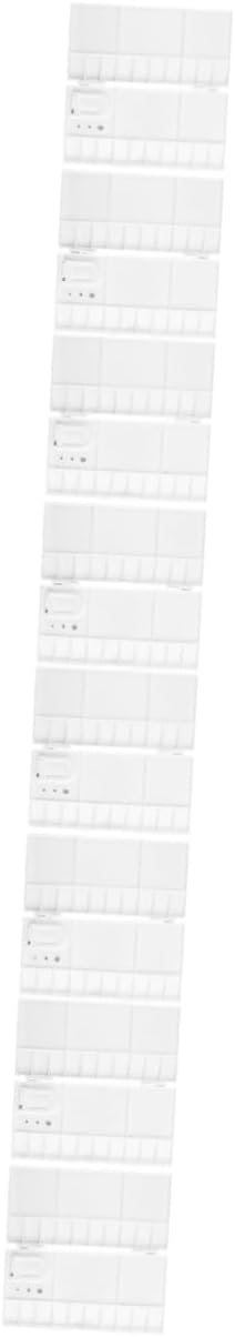8pcs Empty Watercolor Mixing Tray Pigment Box for Art Painting Easy to Clean Palette for Artists and Students Watercolor Palette for Creative Projects
