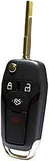 QualityKeylessPlus Replacement Keyless Entry Remote and Uncut Switch Blade Key Compatible with Ford