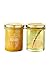 Price comparison product image The London Honey Company - Infused Honey Duo (250g x 2) - Ginger & Turmeric - Pure Honey & Vanilla - Pure British Honey - Raw Honey Unpasteurised - Natural Honey - Honey Gift Sets