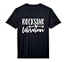 Mens Rockstar Librarian - Cute School Library Teacher Gift Shirt Performance T-Shirt