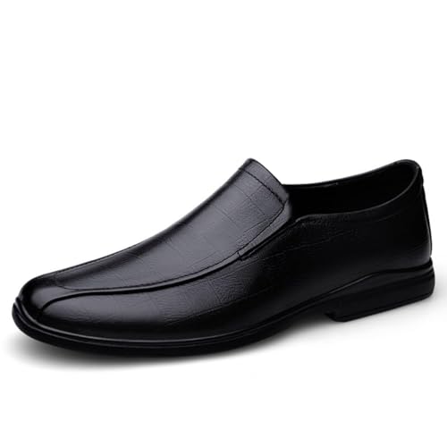 YZABEL Men's Dress Shoes Oxfords Slip On Shoes Fashion Casual New Business Shoes Classic Modern Formal Leather Shoes Casual Loafers