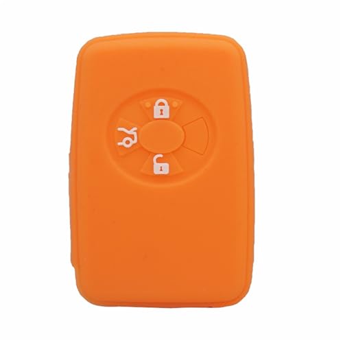 Coque en silicone 3 boutons antichoc pour clé de voiture Toyota Yaris et Avalon