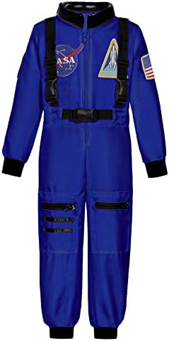 Sersllta Astronaut Costume for Kids NASA Space Pilot Toddler Boys Birthday Halloween Costumes