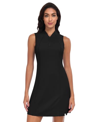 Soneven Tenniskleid für Damen Golfkleid...
