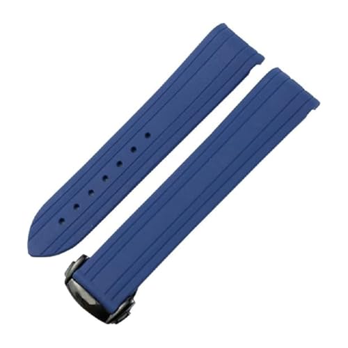 Bracelet silicone pour montre Panerai PAM111 PAM441 étanche noir