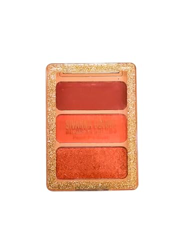 Image of Peach Professional Pro Makeup Palette (03), Matte & Shimmer, Long-Lasting, Highly Pigmneted, Radiant Glow, Face Illuminator