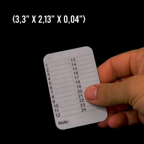 vilo 4 Stainless Steel Plates + Punch Set, 24 Crypto seed phrase storage, Crypto Cold Storage Seed Backup, Compatible with All BIP39, Ledger Nano, Trezor, KeepKey, Coldcard.