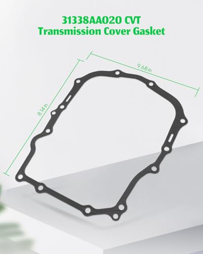 Image of CVT Transmission Cover Gasket, Fit for Subaru Crosstrek 2013-2018 Forester 2014-2018 Legacy 2.5L 2013-2018 Outback2.5L 2013-2018 Impreza 2.0L 2012-2018, Replace 31338AA020