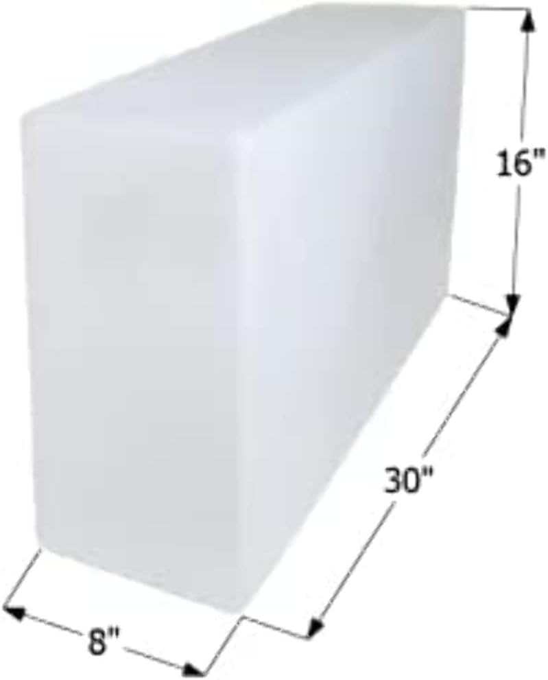 Icon 12501 Fresh Water Tank, WT2467, 30x16x8, 15 Gal., Tank Only