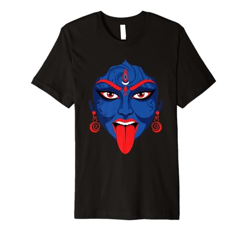 Fierce Maa Kali Hindu Goddess of Protection Divine Feminine Premium T-Shirt
