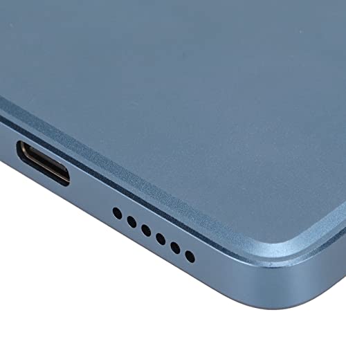 Aqur2020 Tablet para jogos, tablet azul de 10,1 polegadas 100 a 240 V 1920 x 1200 IPS 12 GB RAM 256