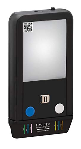 Dri Mark Flash Test Counterfeit Bill Detector, Smallest, Easiest Money Checker, Fake Currency Detection Machine, Ink, UV, and Watermark Flashtest - Thumbnail 2