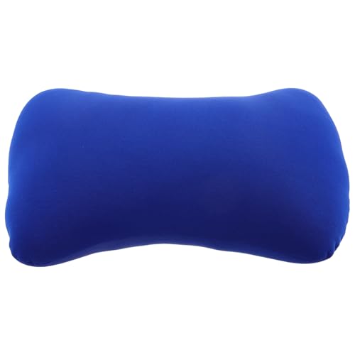 RUNROTOO Almohada Material Poliéster Spandex de Viaje Portátil de Espuma en Forma de Hueso para Apoyo Lumbar y Cervical, Mini, Fácil de Limpiar para Actividades al Aire Libre