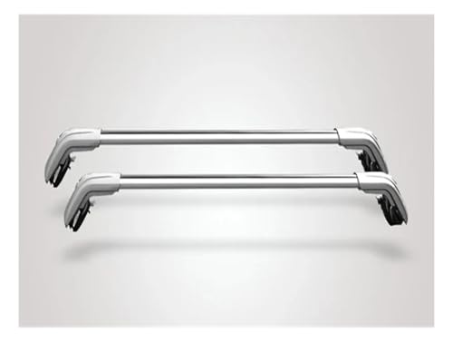 Barres de toit transversales porte-bagages alu pour rails Toyota Fortuner