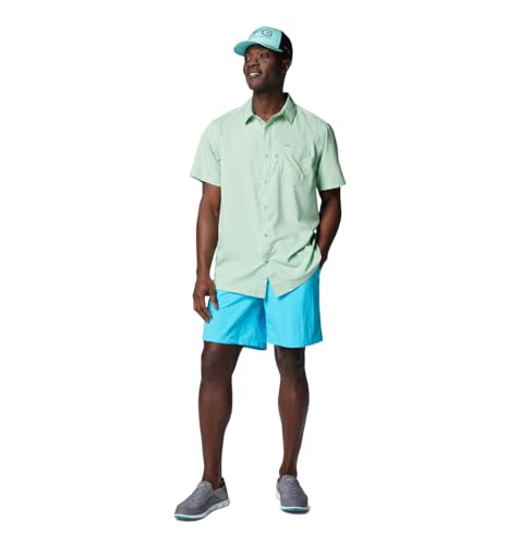 Image of Columbia Nylon Relaxed Fit Mens Shorts (S22-FM4009-362-P)