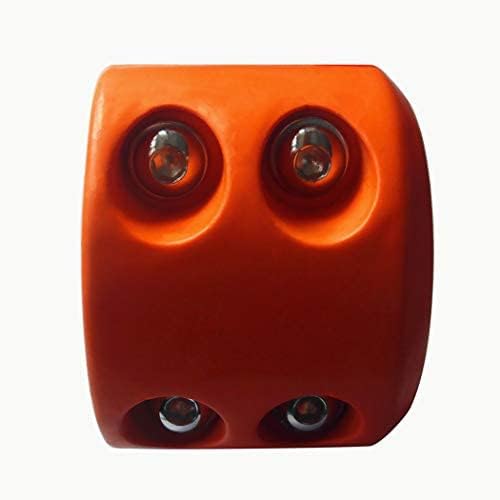 1 pack ATV-SCHS Winch Cable Hook Stopper Rubber Winch Line Saver with Allen Wrench for ATV UTV Winches (Orange)
