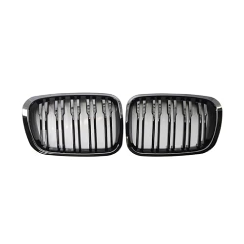 Rejilla de riñón para E46 4DR 1998-2001 en acabado negro brillante