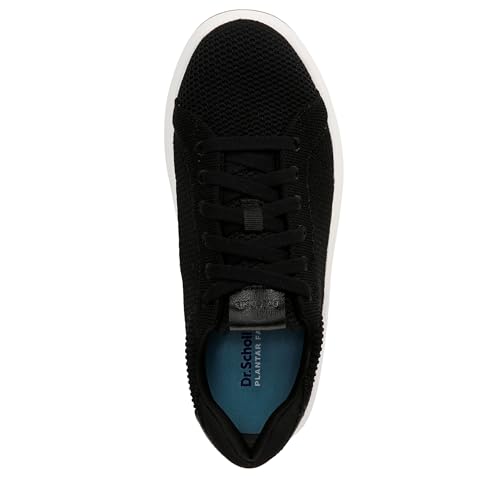Dr. Scholl's Women's Feel Nice Plantar Fasciitis Sneaker Black Fabric 9 M by Dr.Scholl's SHOES - Used condition - Image 5
