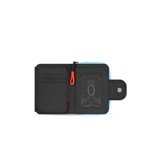 Image of Sherpani Barcelona, Nylon Bifold Zipper Pocket Wallet for Women, Travel Bag, RFID Protection