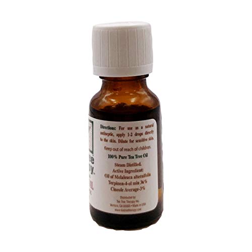 Aceite puro de Árbol de té 0.5 oz miniatura 3