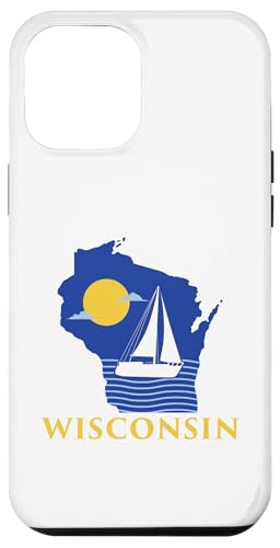 Carcasa para iPhone 15 Pro Max Tiempo de verano en Wisconsin Life Lake Michigan