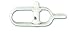 Chapuis 870/2BL Raidisseur Acier pour Fil de Tension, Blanc