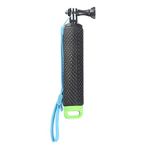 GERUI Schwimmender Waterproof Handle, Abnehmbarer, Rutschfester Handtauchstock, Hoher Auftrieb, für GoPro Hero 10 9 Hero10 Max Hero9 Akaso Apexcam Dragon Touch Vemont Action Kameras (Grün)