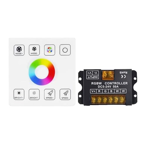 Variateur LED tactile RGBW à 4 canaux pour un réglage précis de ruban