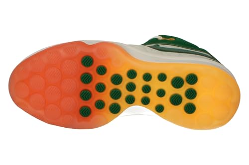 Nike Nike Hustle 2 Basketball Trainers in White Vintage Green Malachite by Nike
