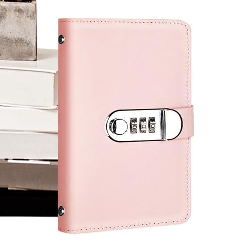 Image of Cash Saving Journal, Notebook with Lockable Envelope, Financial Planner with Practical Design, Coin and Bill Organizer with Easy Access Function, Budget Accessory Pair