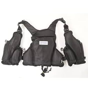 RBB ルアーベスト ブラック/ホワイト フリーサイズ RBB ルアーベスト - RIVALLEY FISHING GEARRIVALLEY FISHING GEAR