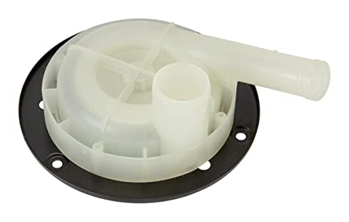Whirlpool WP35-6465 OEM Top Load Washer Drain Pump, Black and White