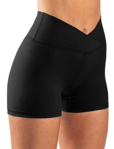 Nadeer Damen Shorts Sommer Sporthose Hohe Taille Radlerhose Yoga Leggings...