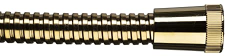 Croydex AM156103 Gold 1.75m Shower Hose, Stainless Steel - Image 2