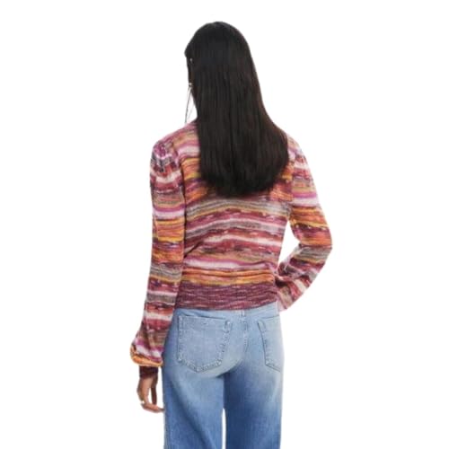 Image of Desigual Women's Woman Flat Knit Thin Gauge Pullover