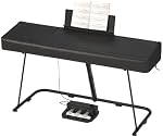 FOLU 88 Keys Electric Piano Keyboard Dust Cover - Waterproof, Dustproof, Scratch-Resistant, Adjustable Fit, Machine Washable - 51.2"(L) x 14"(W) x 5"/4"(H)