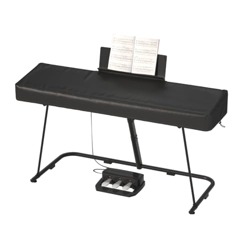 FOLU 61/88 Keys Electric Piano Keyboard Dust Cover - Waterproof, Dustproof, Scratch-Resistant, Adjustable Fit, Machine Washable - 51.2