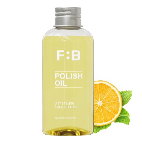 [Forbeaut] Wet Hair Polish Oil - Deep Hydration, Sleek Wet Look & Natural Lift, Lightweight Hold, Long-Lasting Texture, Plant-Based Formula, Damaged Hair Care, Woody Citrus Scent, 160ml / 5.4 fl.oz
