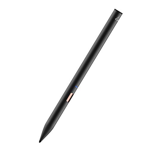 Adonit Note Clip-Free(Black) Premium Aluminum Palm Rejection Stylus, High Accuracy Pen Compatible