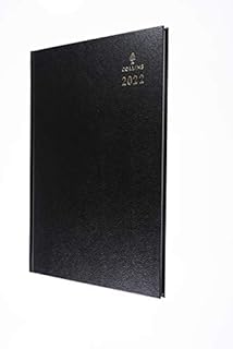 Collins Desk A4 Day to a Page 2022 Diary - Blue