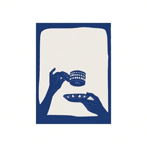 Toile abstraite café pour décoration murale de cuisine moderne - 5