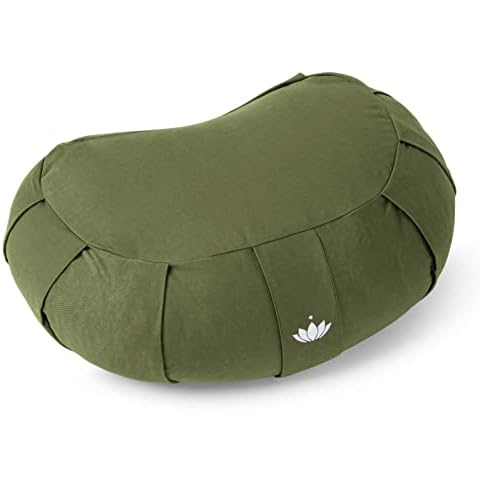 Cojín Zafu Meditación Media Luna SIDDHA de Lotuscrafts Cover