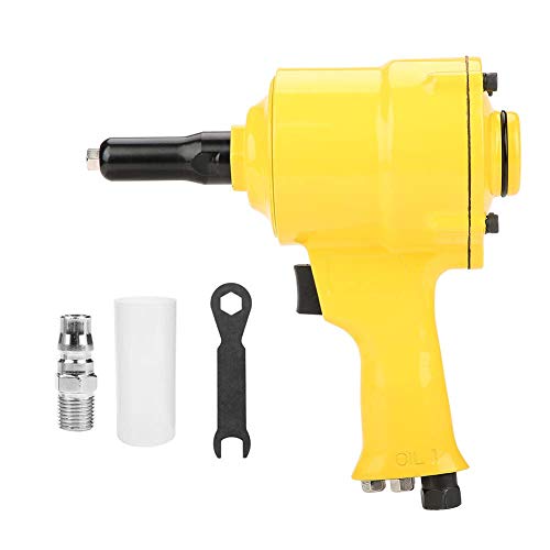 Walfront KP-705P 1/4" Nitownica Pneumatyczna Nitownica Pneumatyczna Pneumatyczny Pistolet do Nitowania Uchwyt Pistoletowy Nitownica Pneumatyczna Uchwyt 2,4-4,8 Mm 1850 Kg Nadaje Się do Gwoździ
