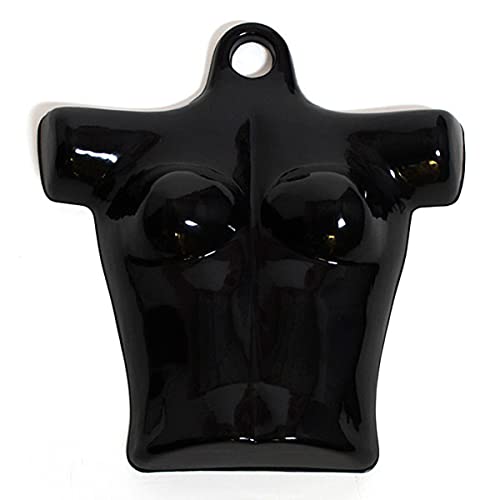 Female Shirt Form in Black 20.5 W x 22 H Inches